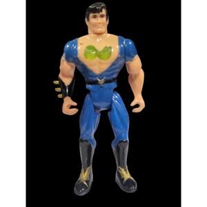 1993 Tyco Double Dragon Billy Lee Video Game 4.5" Vintage Arm Action Figure